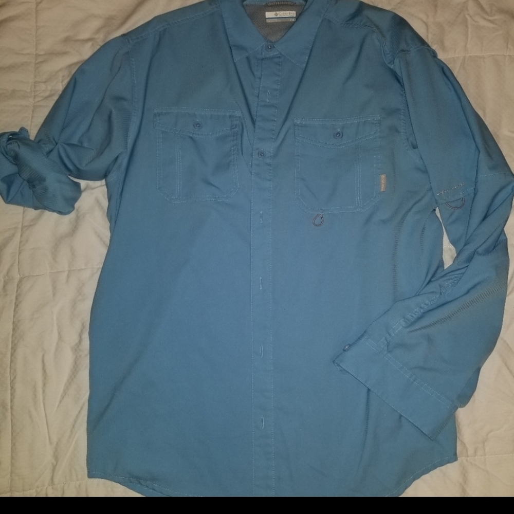 Columbia fishing shirt